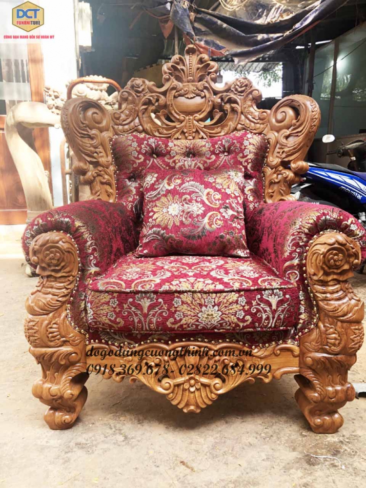 bàn ghế sofa hoàng gia